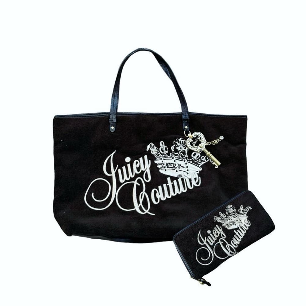 Juicy couture purse and wallet set